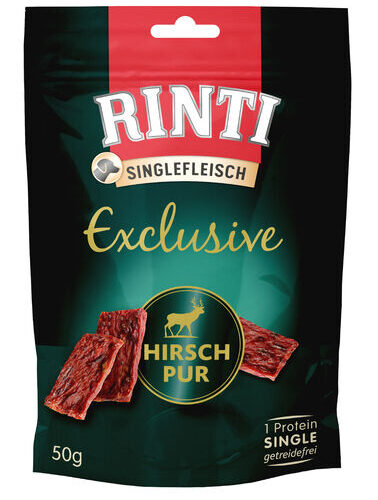Rinti Singlefleisch Exclusive Hirvi 50 g