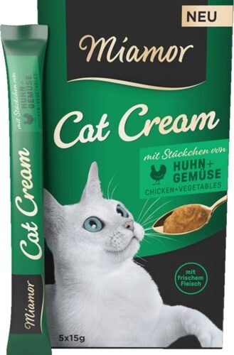 Miamor Cat Cream Herkkutahna Kana & Kasvikset