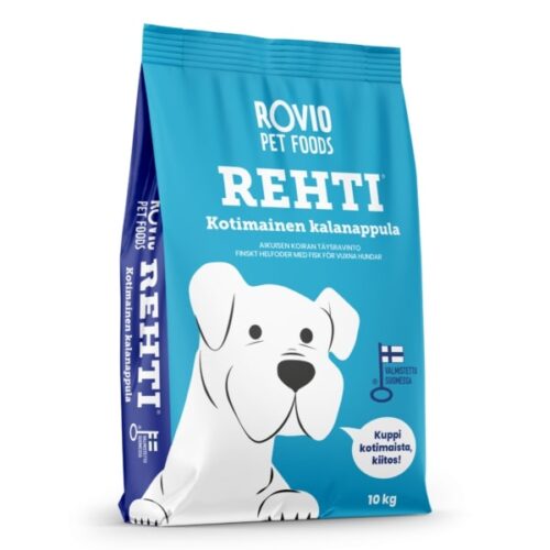 Rovio Pet Foods Rehti Kotimainen Kalanappula 10kg