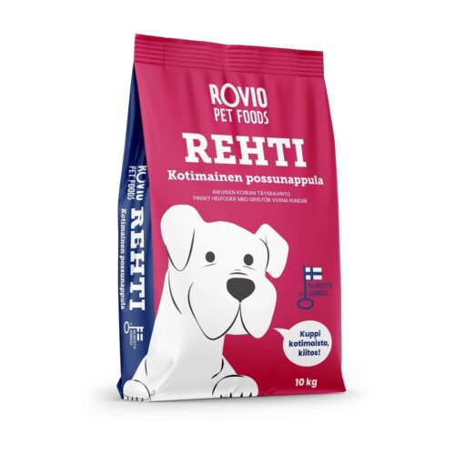 Rovio Pet Foods Rehti Kotimainen Possunappula